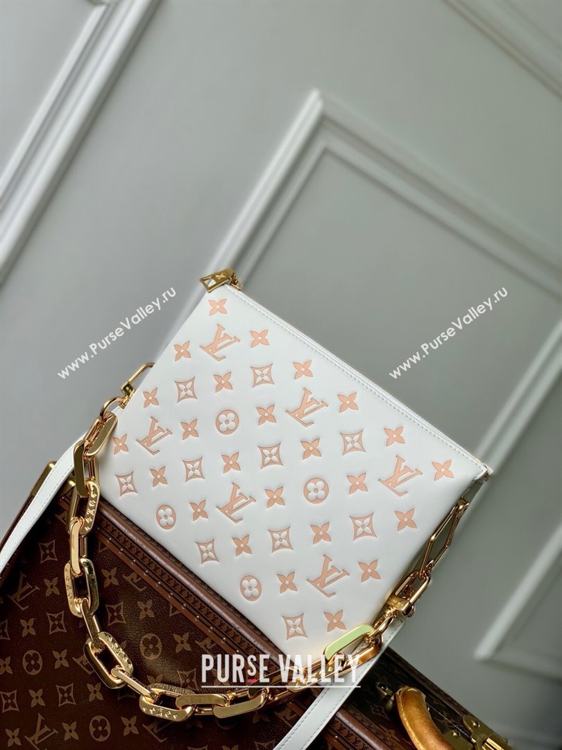 Louis Vuitton Coussin PM Bag in Eden/Bicolor Lamb Leather M14503 2025 (K-25061217)