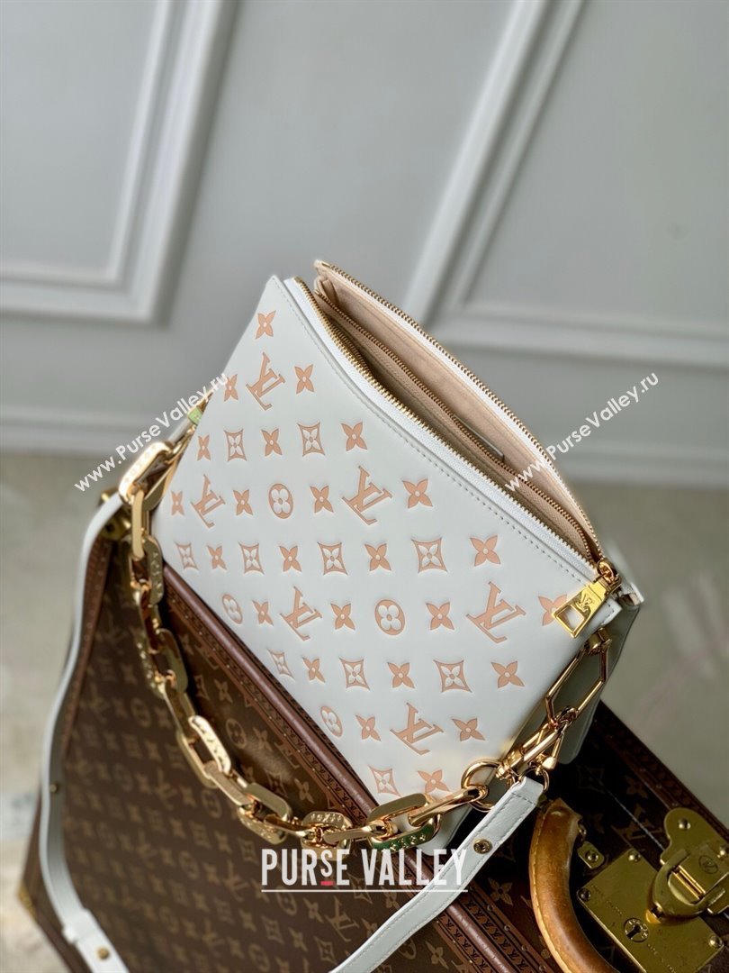 Louis Vuitton Coussin PM Bag in Eden/Bicolor Lamb Leather M14503 2025 (K-25061217)