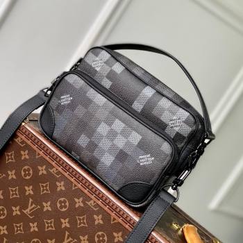 Louis Vuitton Nil Messenger Bag in Damoflage Black Canvas M14988 2025 (K-25061303)