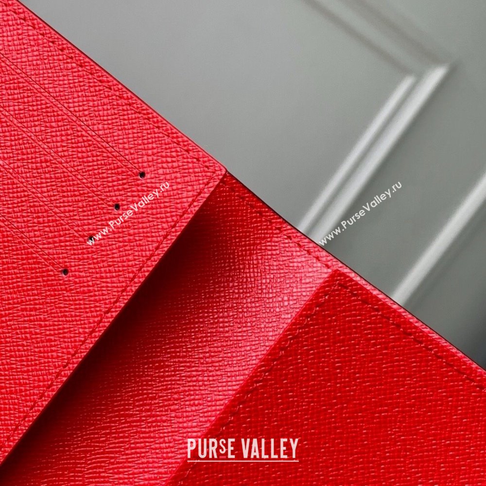 Louis Vuitton LV x TM Passport Cover in Monogram Cherry Canvas M13424 2025 (K-25061307)