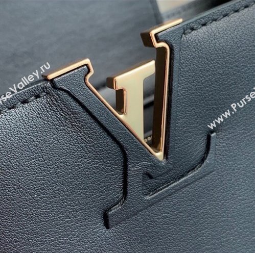 Louis Vuitton Capucines MM Souple Bag in Calf Leather M12924 Black 2025 (K-25061309)