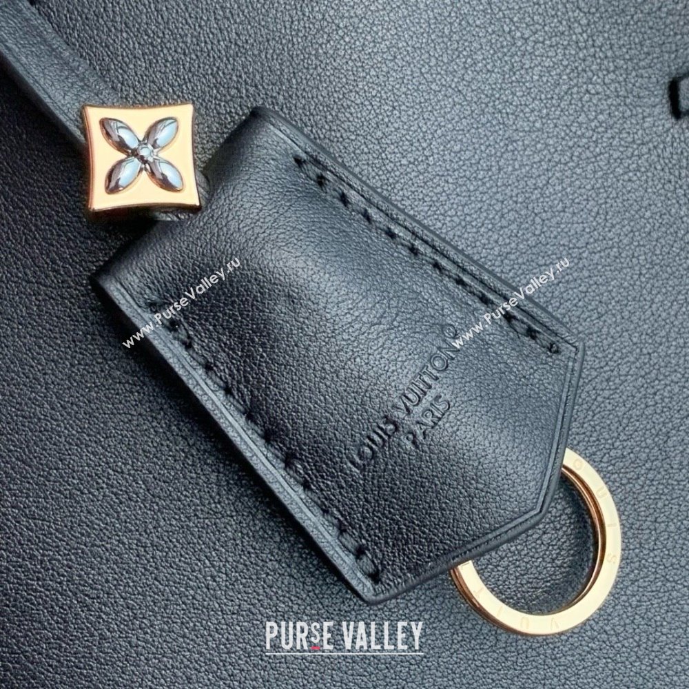 Louis Vuitton Capucines MM Souple Bag in Calf Leather M12924 Black 2025 (K-25061309)