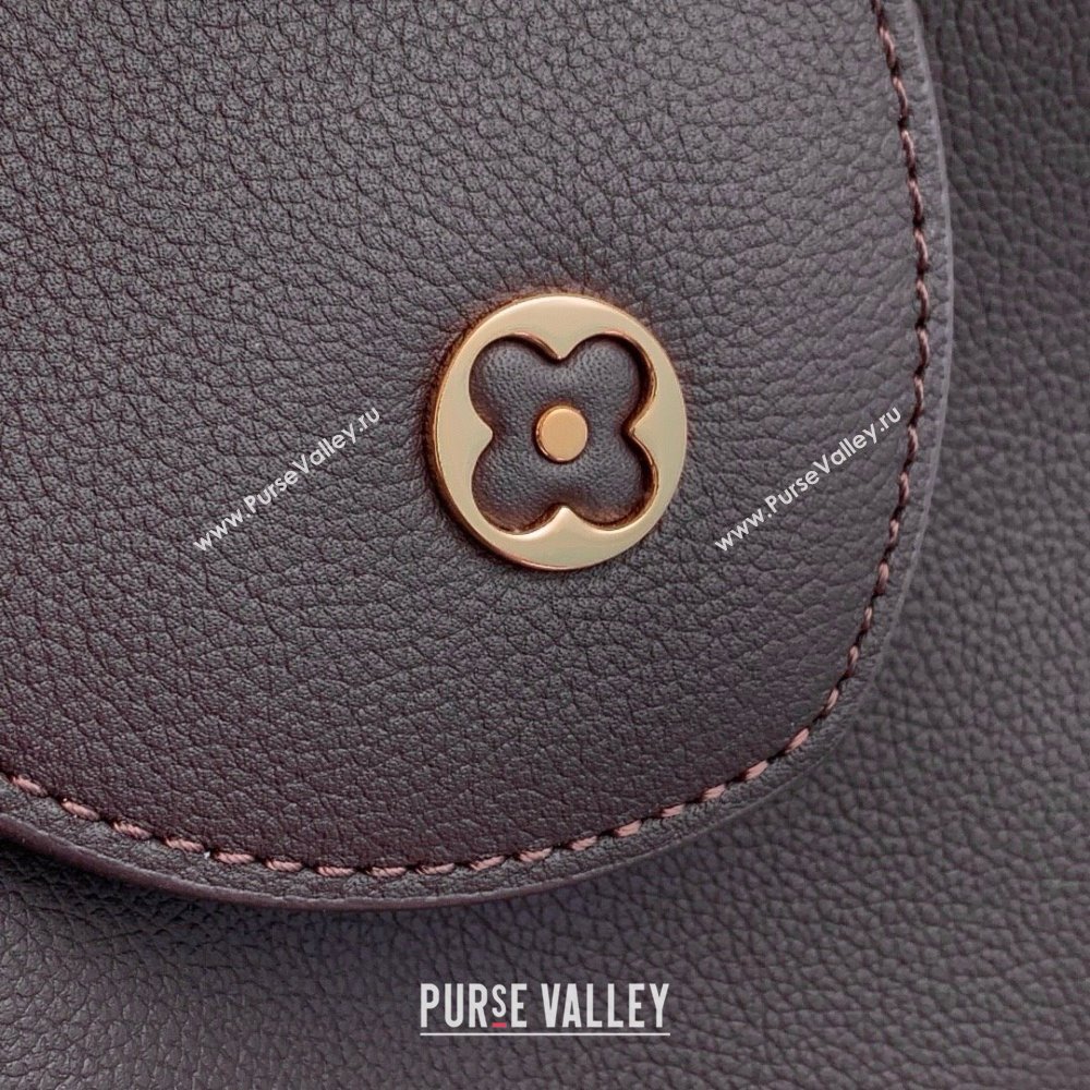 Louis Vuitton Capucines MM Souple Bag in Calf Leather M12927 Chocolate 2025 (K-25061310)