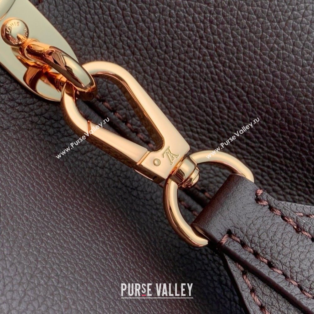 Louis Vuitton Capucines MM Souple Bag in Calf Leather M12927 Chocolate 2025 (K-25061310)