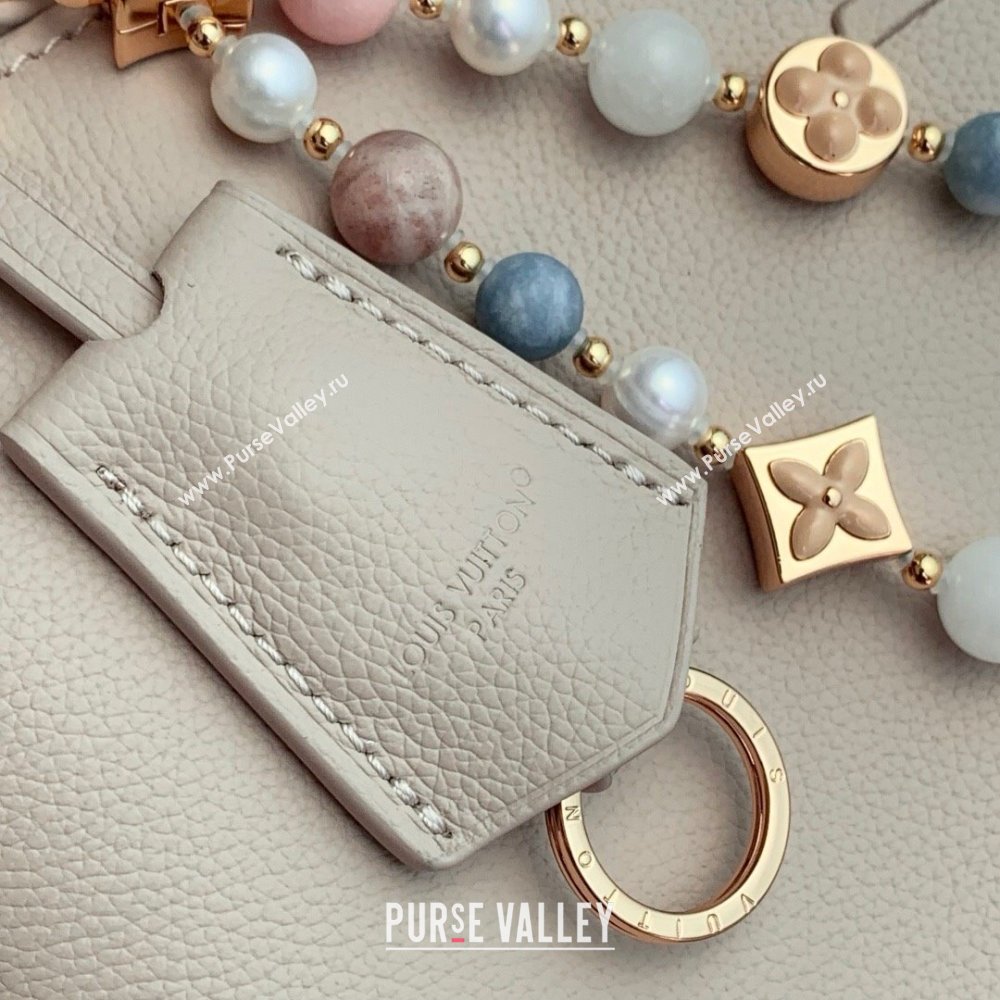 Louis Vuitton Capucines MM Souple Bag in Calf Leather M12929 Beige 2025 (K-25061311)