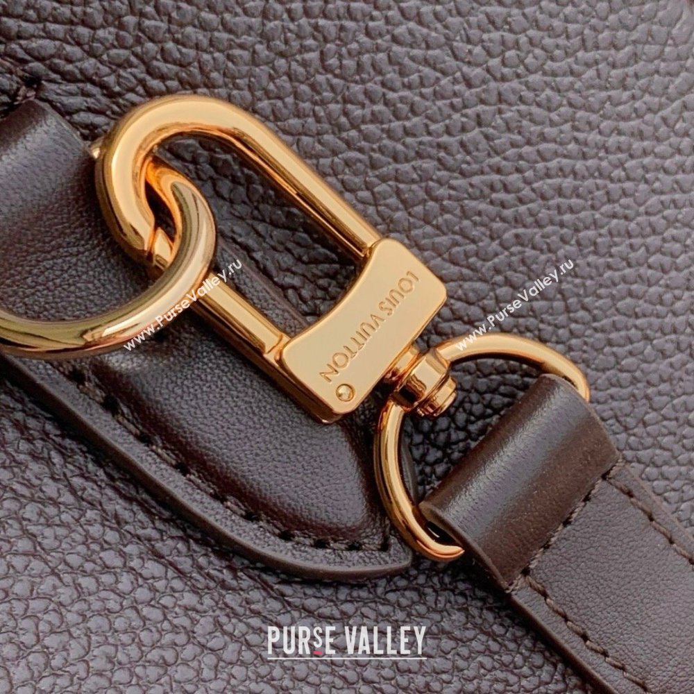 Louis Vuitton Speedy Bandouliere 25 Bag in Embossed Grained Cowhide Leather M14043 Burgundy 2025 (K-25061205)