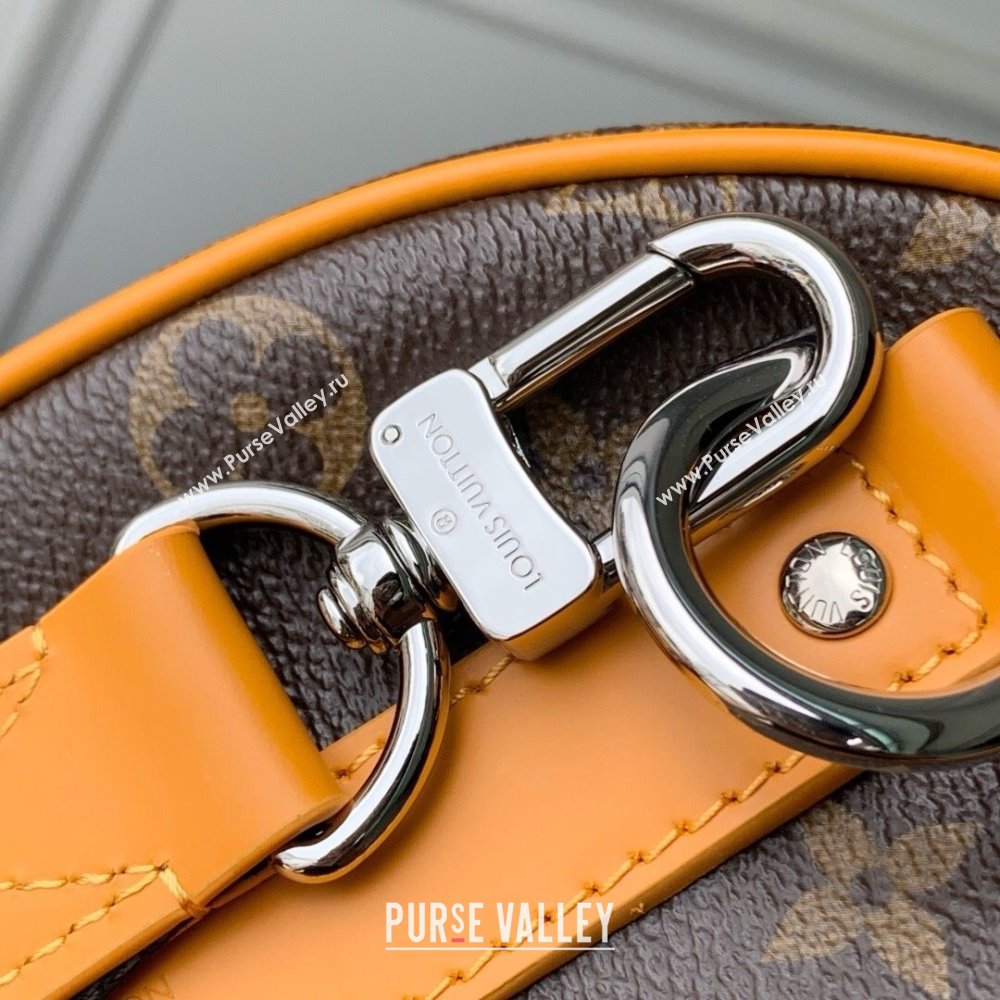 Louis Vuitton Keepall Bandouliere 25 Bag in Monogram Macassar Canvas Safran Yellow M12733 2025 (K-25061312)