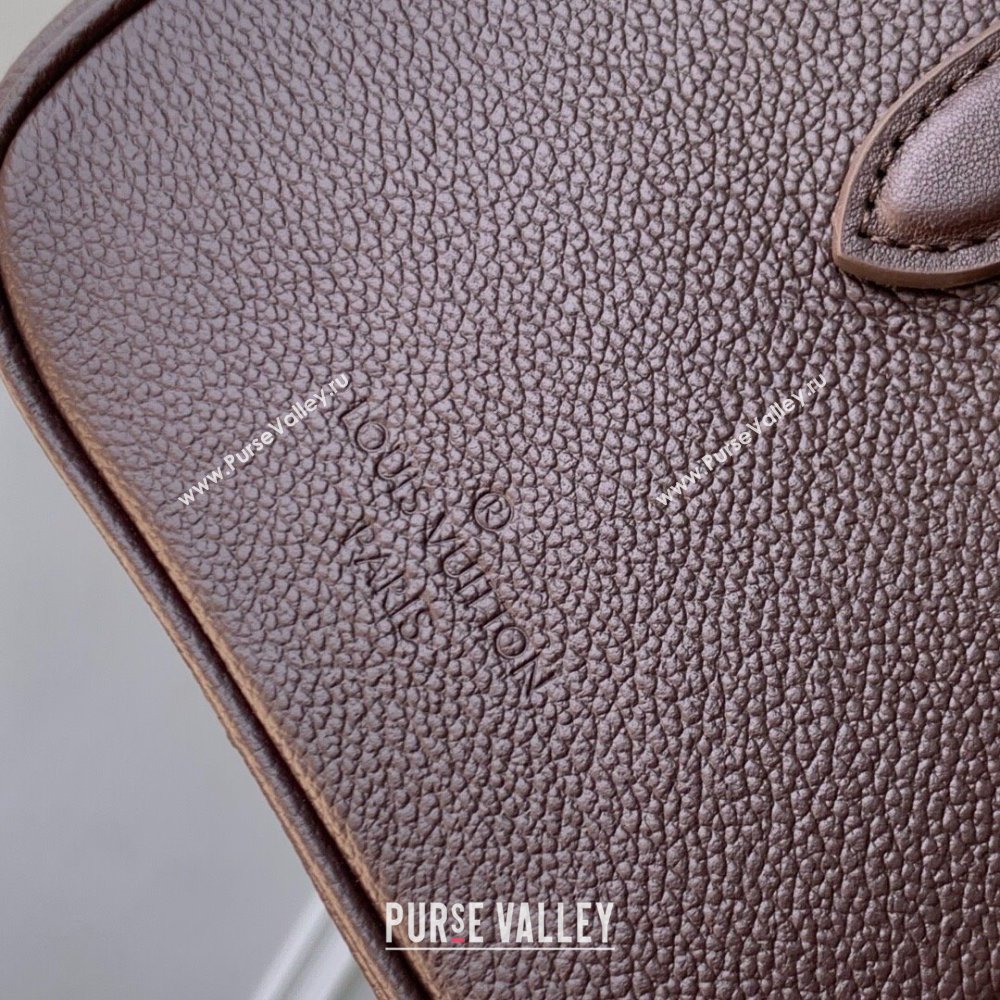 Louis Vuitton Speedy Bandouliere 25 Bag in Embossed Grained Cowhide Leather M14043 Burgundy 2025 (K-25061205)