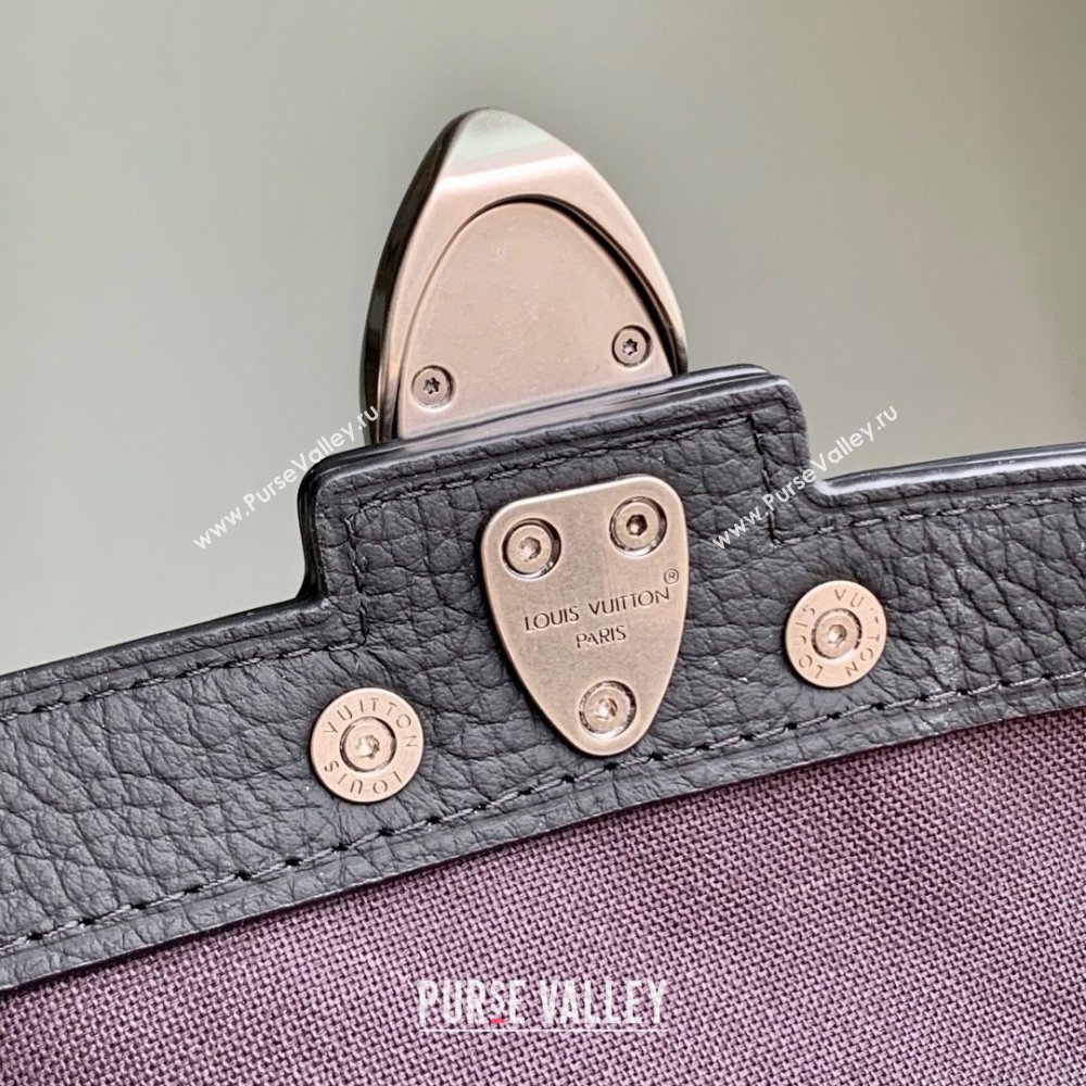 Louis Vuitton Soul Trunk Bag in Taurillon Monogram Embossed Leather M13871 Black 2025 (K-25061315)