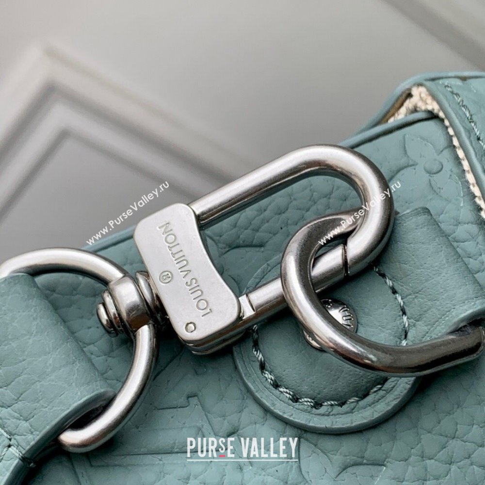 Louis Vuitton Soul Trunk Bag in Taurillon Monogram Embossed Leather M13870 Misty Lake Green 2025 (K-25061316)
