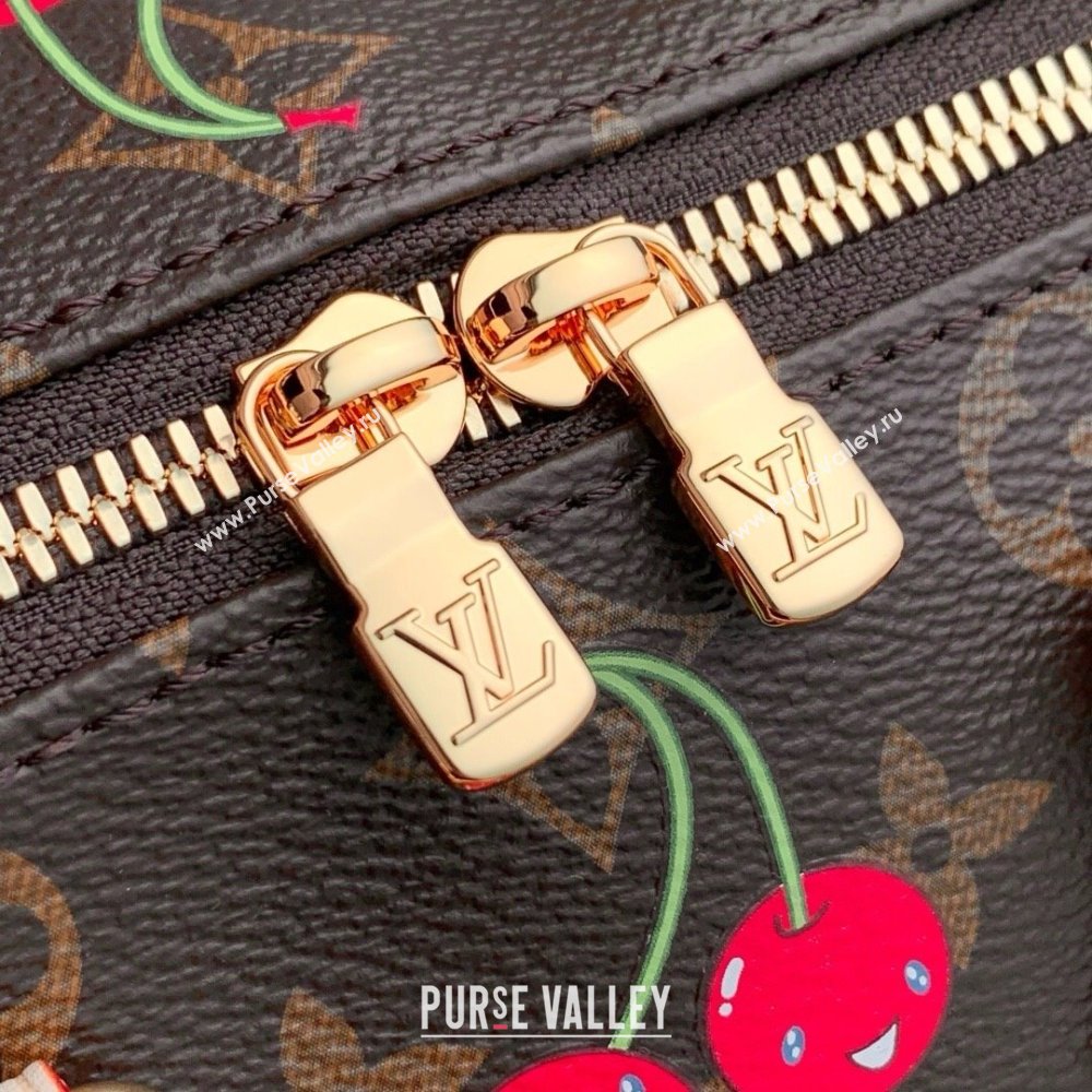 Louis Vuitton LV x TM Speedy Bandouliere 20 Bag in Monogram Cherry Canvas M13094 2025 (K-25061206)