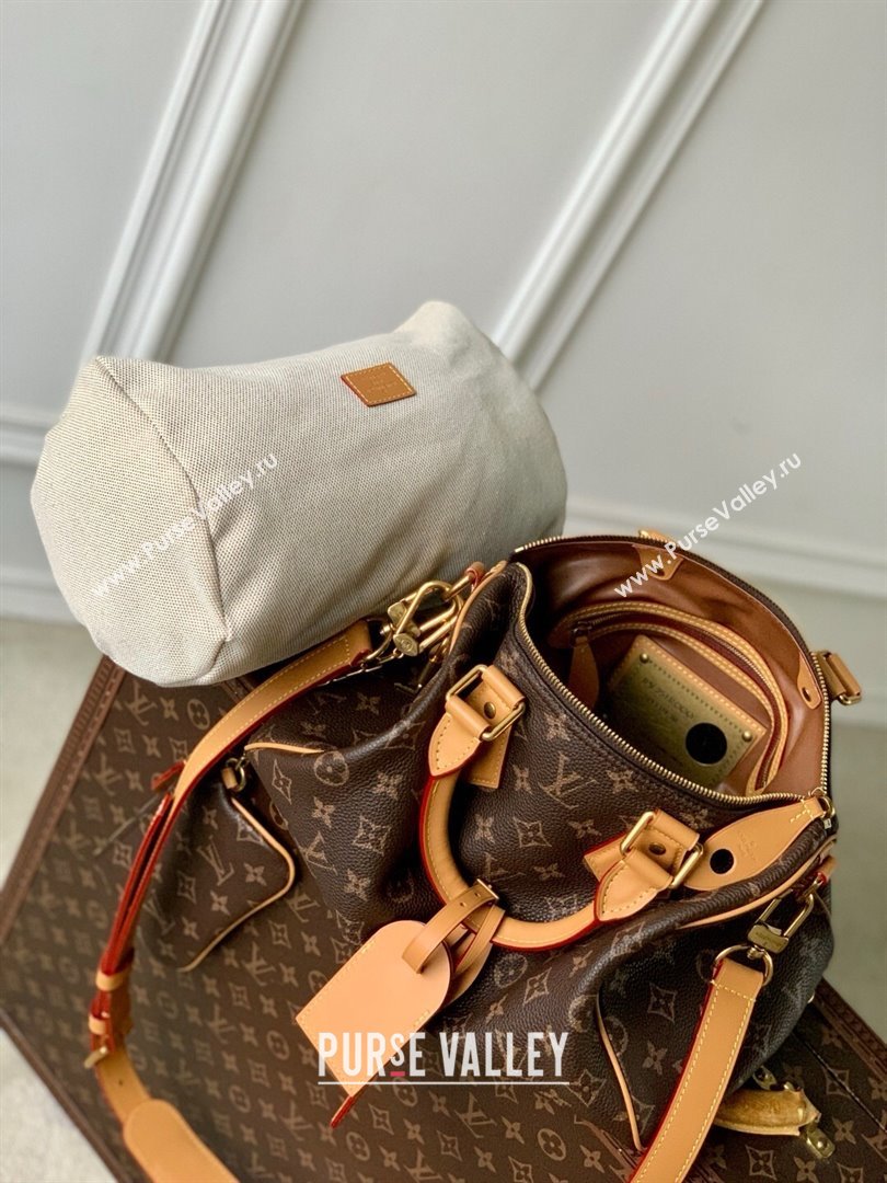 Louis Vuitton Speedy P9 Bandouliere 30 Bag in Monogram Calf Leather Brown 2025 (K-25061208)