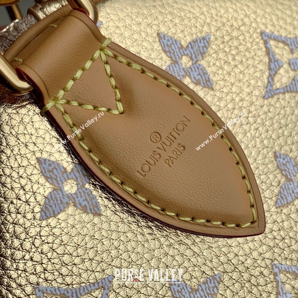 Louis Vuitton Speedy P9 Bandouliere 30 Bag in Calf Leather M13904 Gold 2025 (K-25061210)