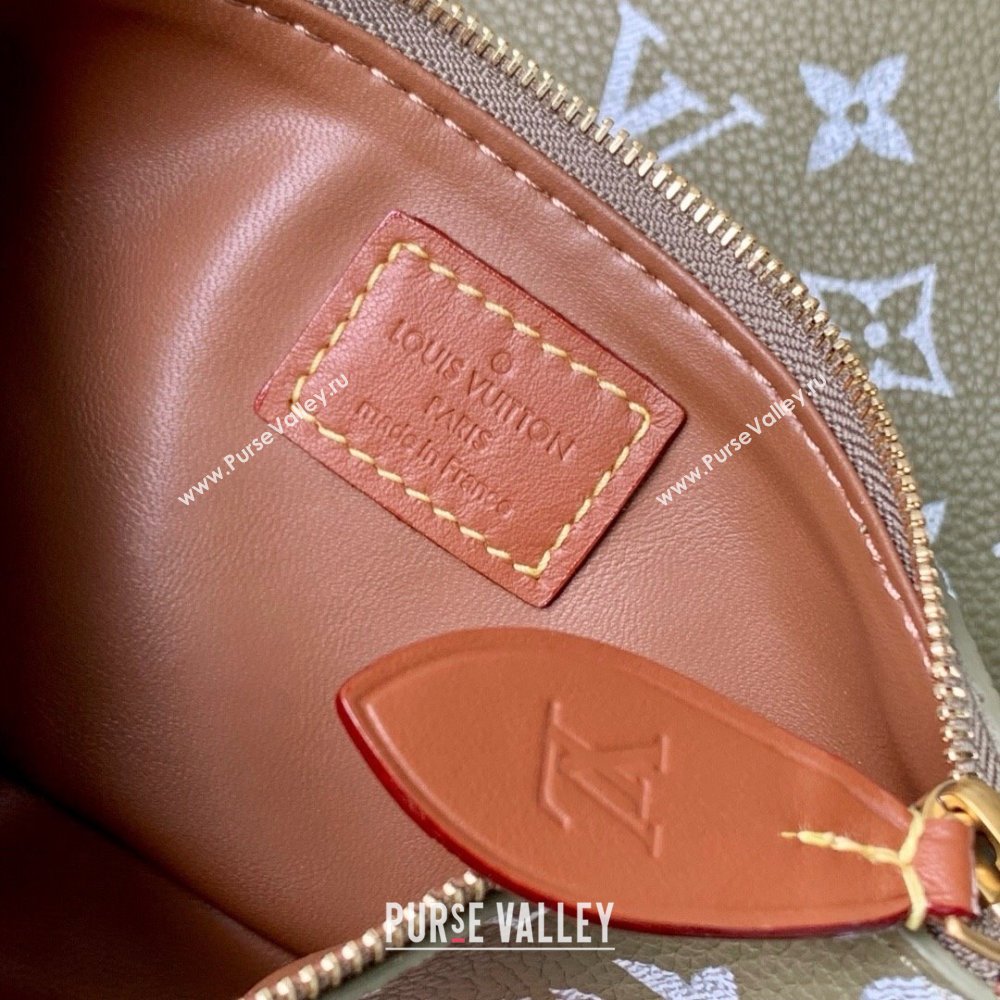 Louis Vuitton Runaway Speedy P9 Bandouliere 30 Bag in Calf leather M13914 Army Green 2025 (K-25061202)