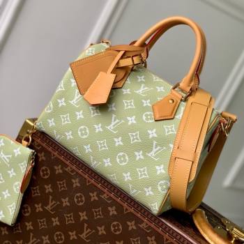 Louis Vuitton Speedy P9 Bandouliere 25 Bag in Calf Leather M24443 Vert Clair Green 2025 (K-25061211)