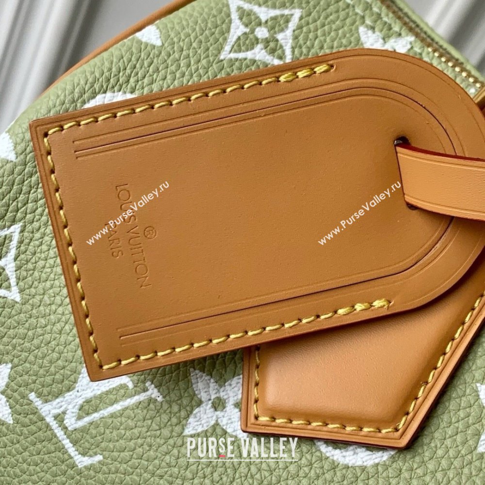 Louis Vuitton Speedy P9 Bandouliere 30 Bag in Calf Leather M14064 Vert Clair Green 2025 (K-25061212)