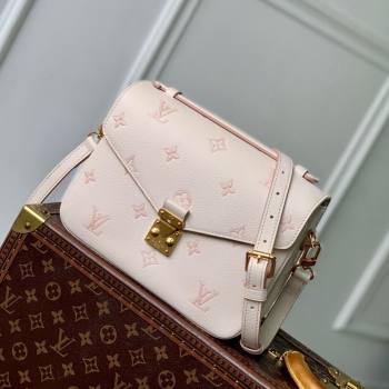 Louis Vuitton Pochette Metis Bag in Eden Debossed Grained Cowhide Leather M14977 2025 (K-25061801)