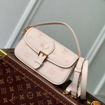 Louis Vuitton Nano Diane Bag in Bicolor Eden Embossed Grained Cowhide Leather M13642 2025 (K-25061713)