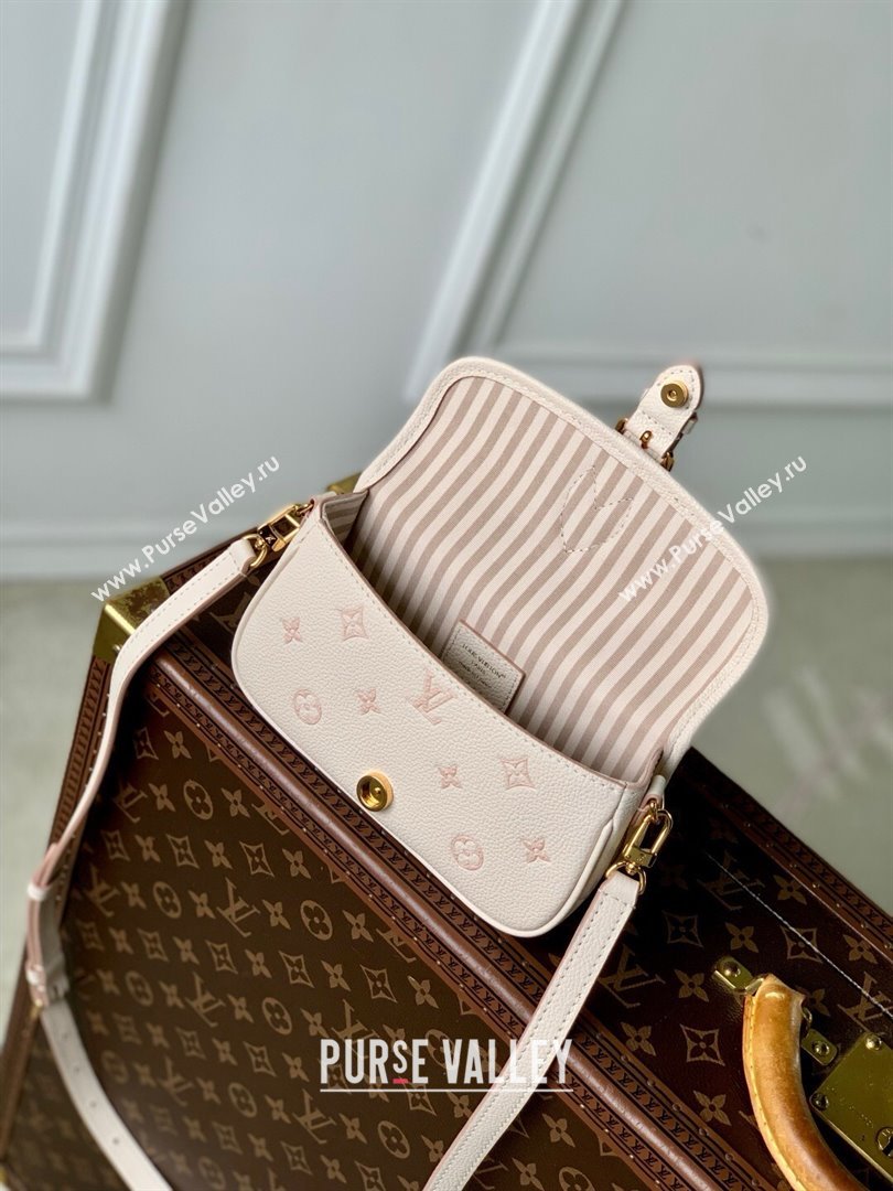 Louis Vuitton Nano Diane Bag in Bicolor Eden Embossed Grained Cowhide Leather M13642 2025 (K-25061713)