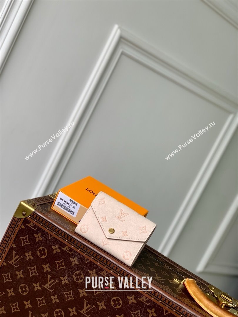 Louis Vuitton Victorine Wallet in Bicolor Eden Embossed Grained Cowhide Leather M64060 2025 (K-25061712)