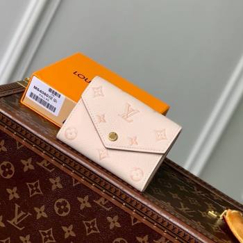 Louis Vuitton Victorine Wallet in Bicolor Eden Embossed Grained Cowhide Leather M64060 2025 (K-25061712)