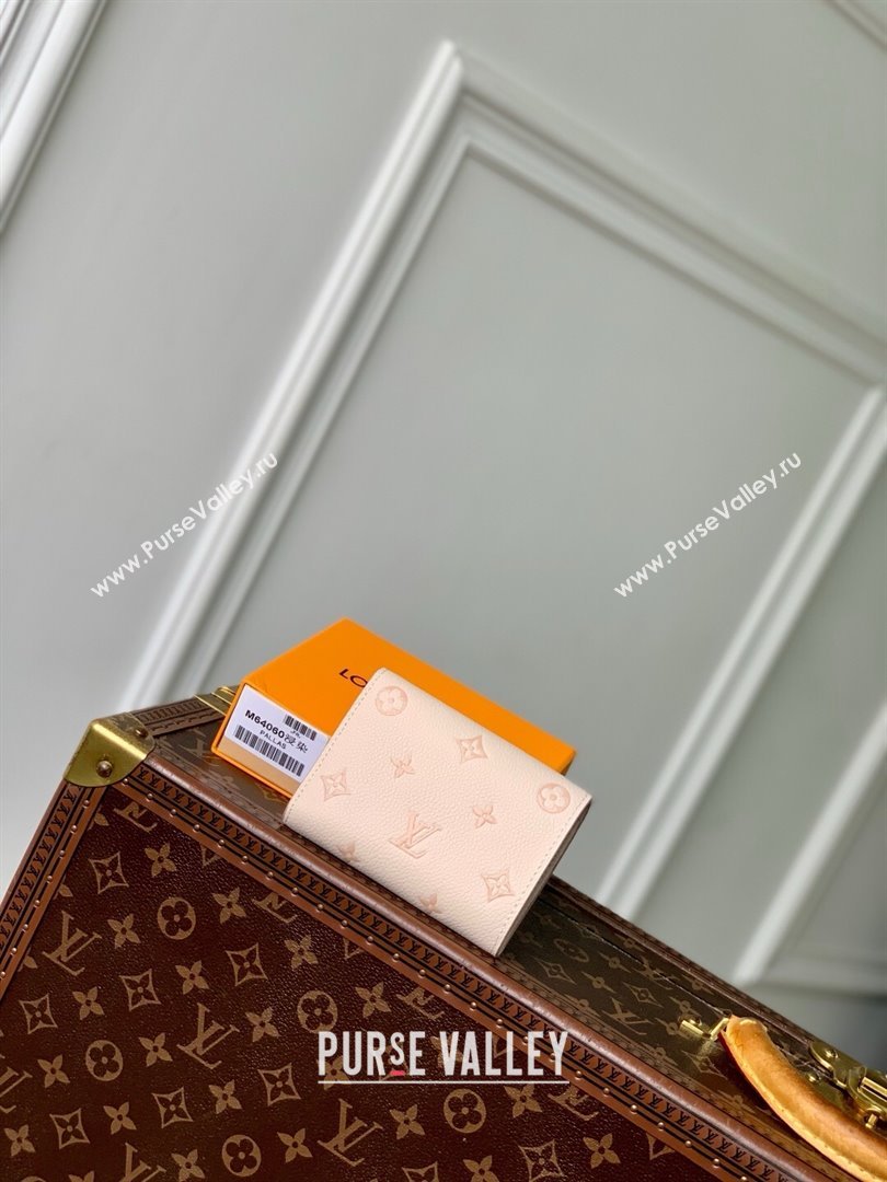Louis Vuitton Victorine Wallet in Bicolor Eden Embossed Grained Cowhide Leather M64060 2025 (K-25061712)