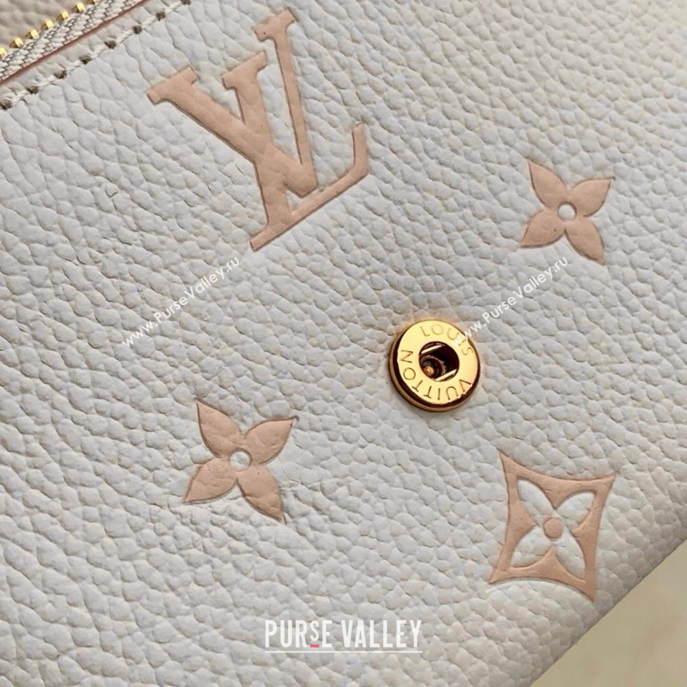 Louis Vuitton Victorine Wallet in Bicolor Eden Embossed Grained Cowhide Leather M64060 2025 (K-25061712)