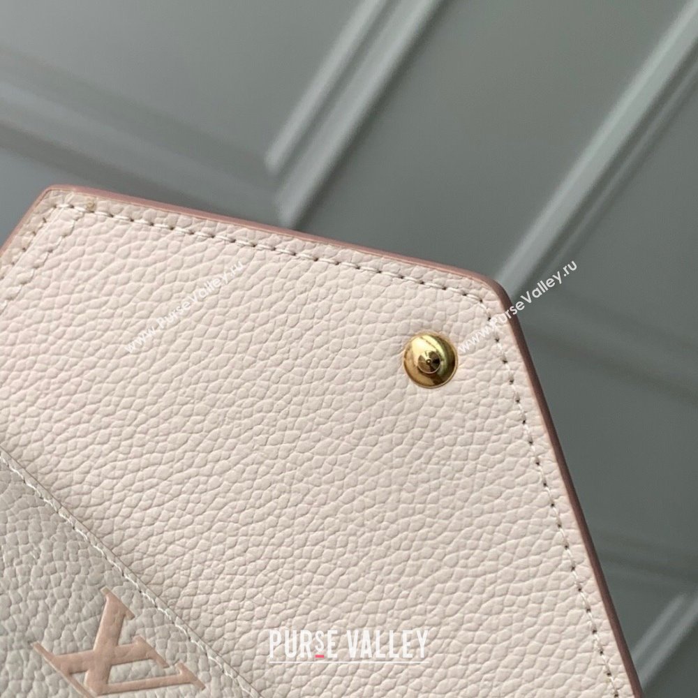 Louis Vuitton Victorine Wallet in Bicolor Eden Embossed Grained Cowhide Leather M64060 2025 (K-25061712)
