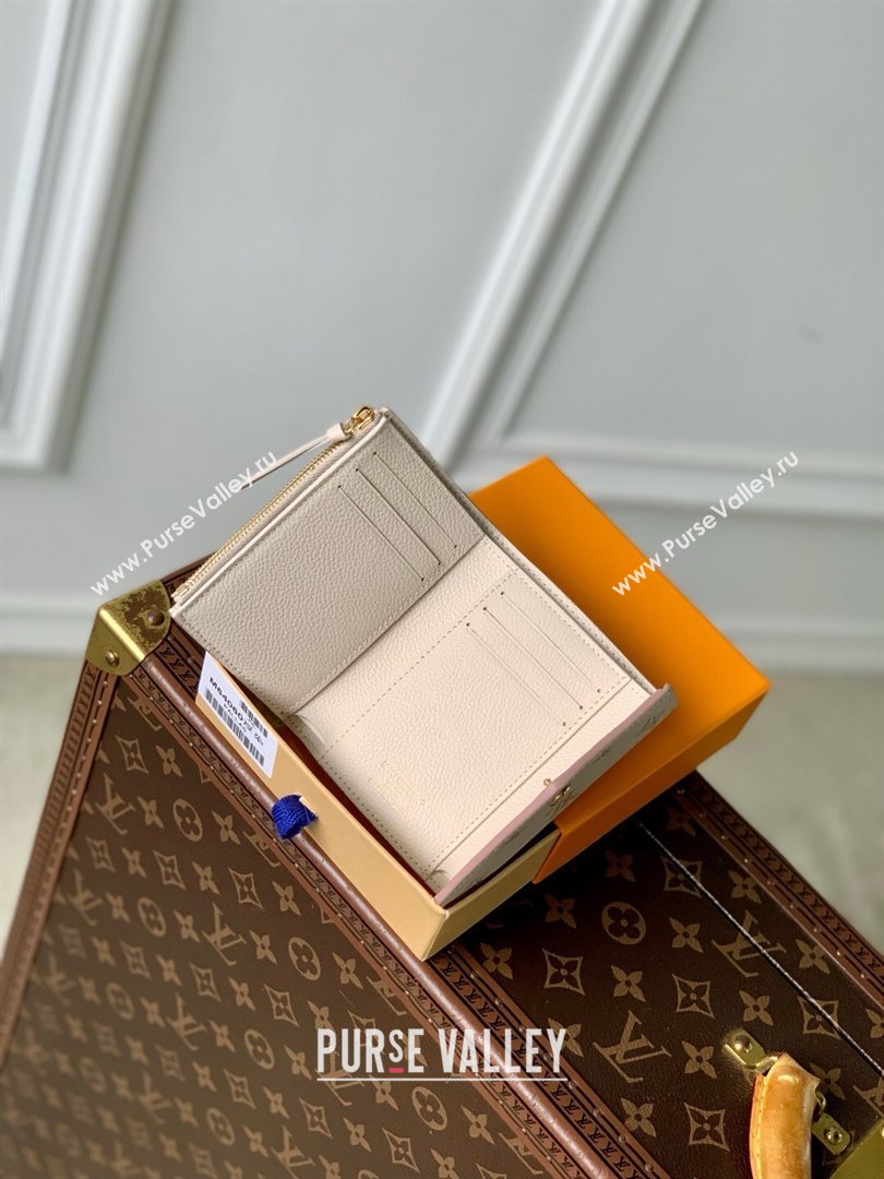Louis Vuitton Victorine Wallet in Bicolor Eden Embossed Grained Cowhide Leather M64060 2025 (K-25061712)