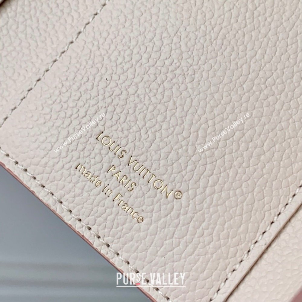 Louis Vuitton Victorine Wallet in Bicolor Eden Embossed Grained Cowhide Leather M64060 2025 (K-25061712)
