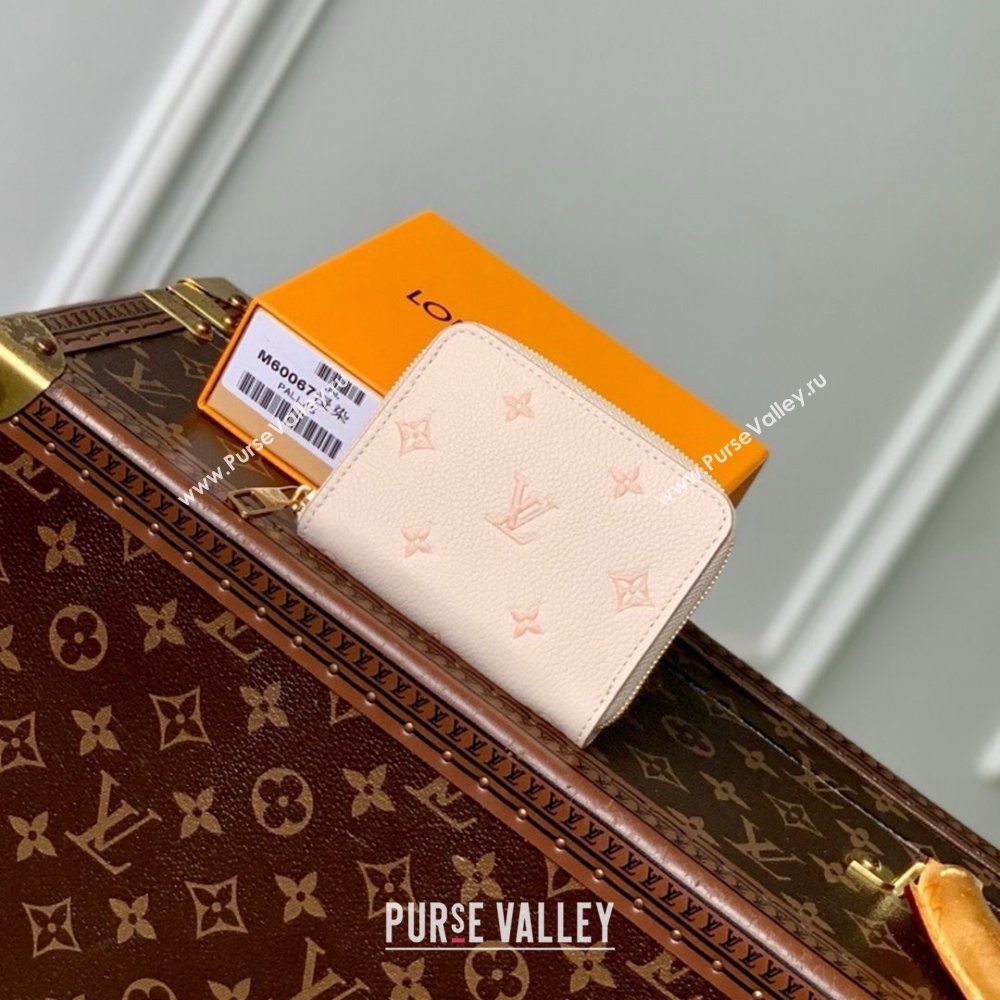 Louis Vuitton Zippy Coin Purse in Bicolor Eden Embossed Grained Cowhide Leather M60067 2025 (K-25061711)
