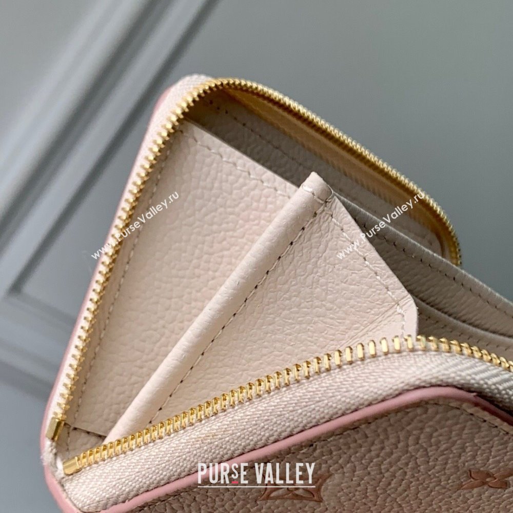 Louis Vuitton Zippy Coin Purse in Bicolor Eden Embossed Grained Cowhide Leather M60067 2025 (K-25061711)