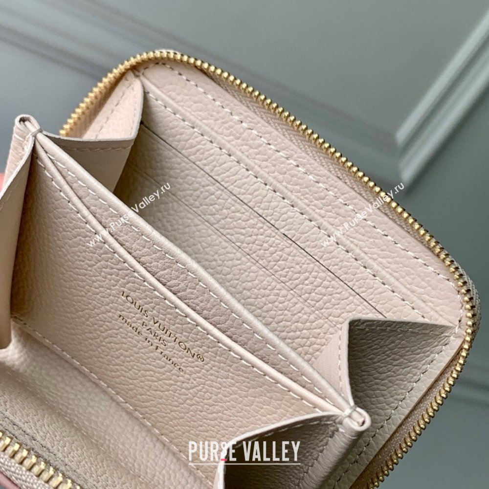 Louis Vuitton Zippy Coin Purse in Bicolor Eden Embossed Grained Cowhide Leather M60067 2025 (K-25061711)