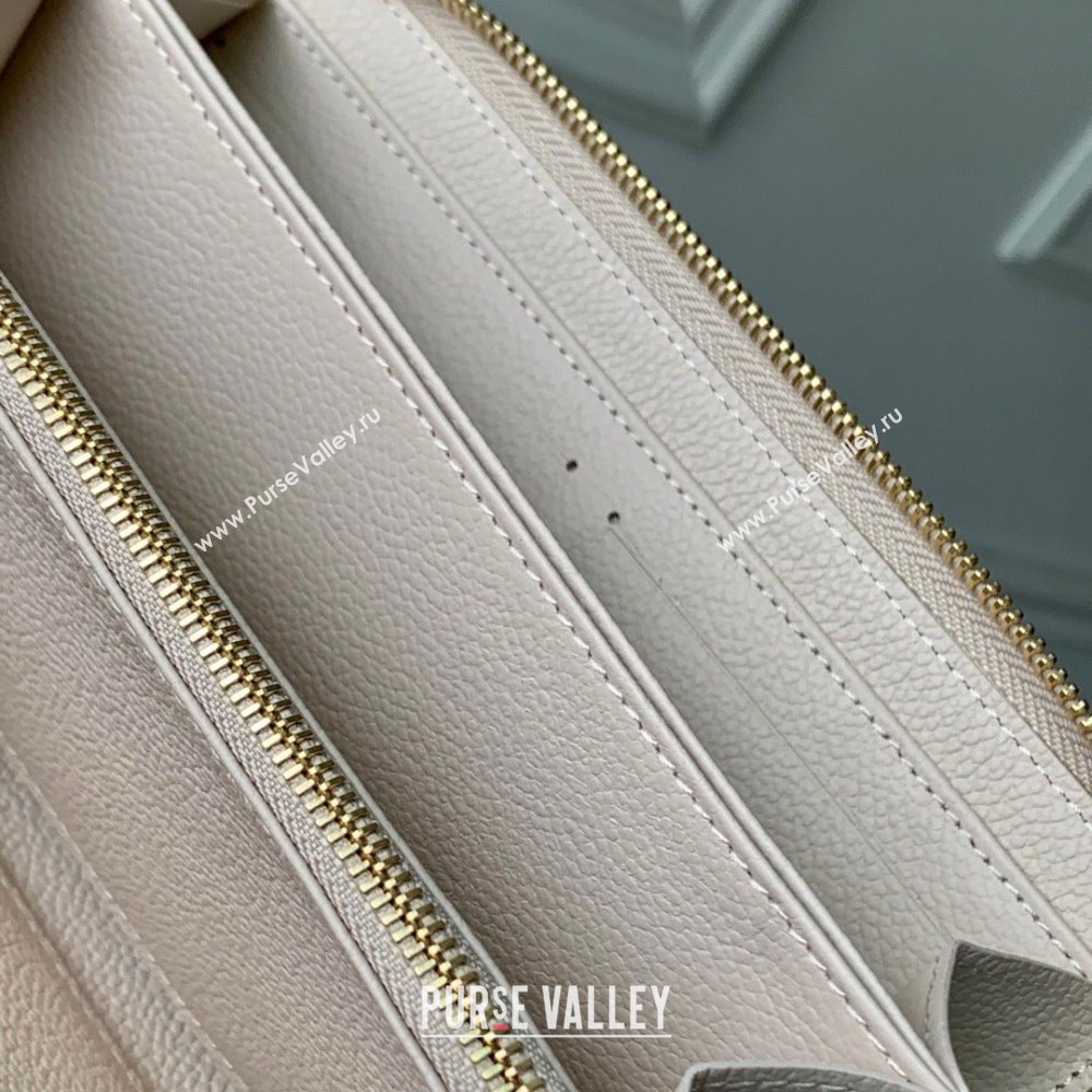 Louis Vuitton Zippy Wallet in Bicolor Eden Embossed Grained Cowhide Leather M61864 2025 (K-25061710)