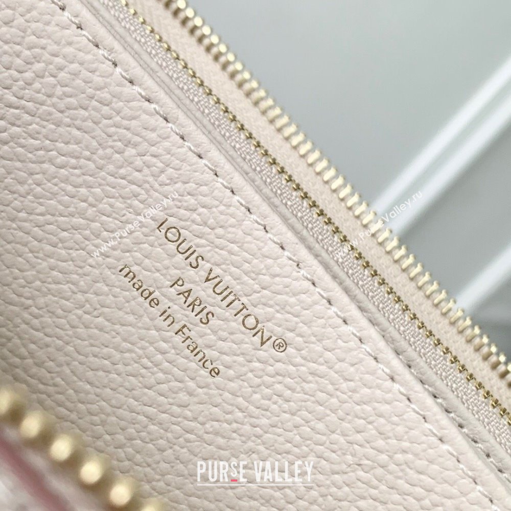 Louis Vuitton Zippy Wallet in Bicolor Eden Embossed Grained Cowhide Leather M61864 2025 (K-25061710)