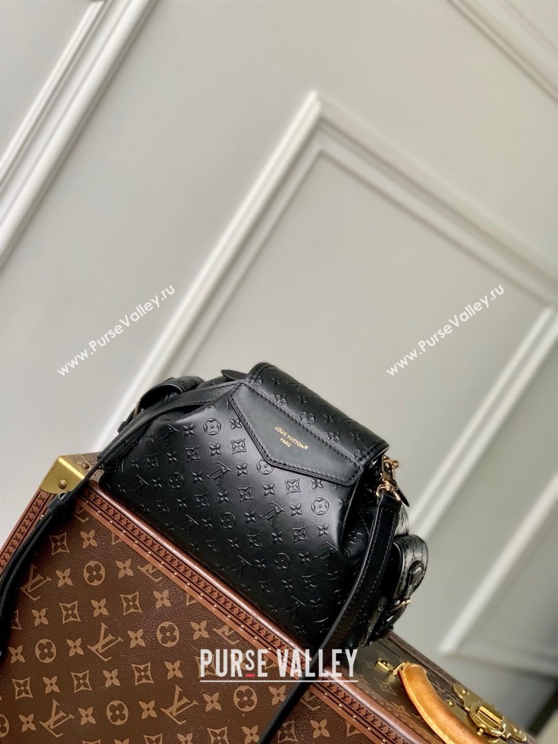 Louis Vuitton Odyssee Bag in Black Calfskin Leather M25554 2025 (K-25061709)