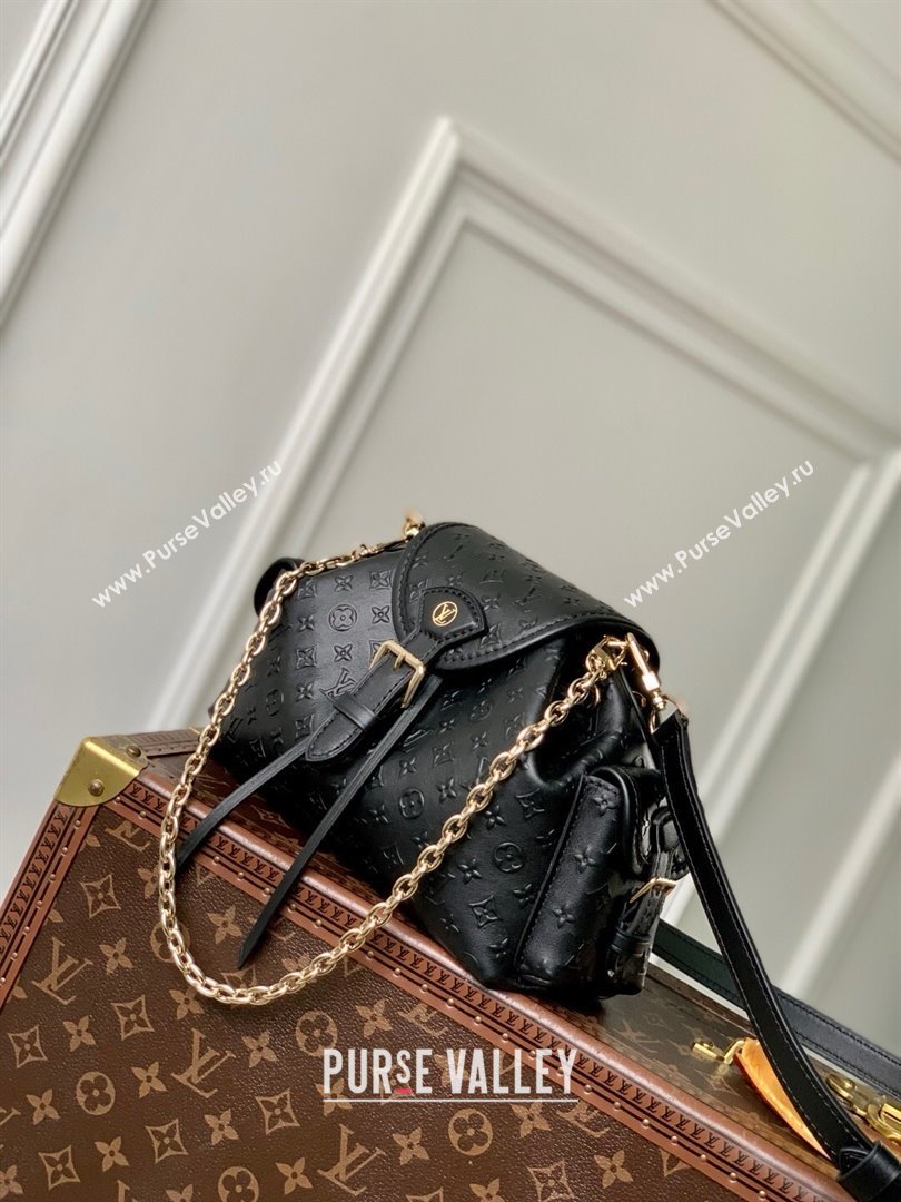 Louis Vuitton Odyssee Bag in Black Calfskin Leather M25554 2025 (K-25061709)