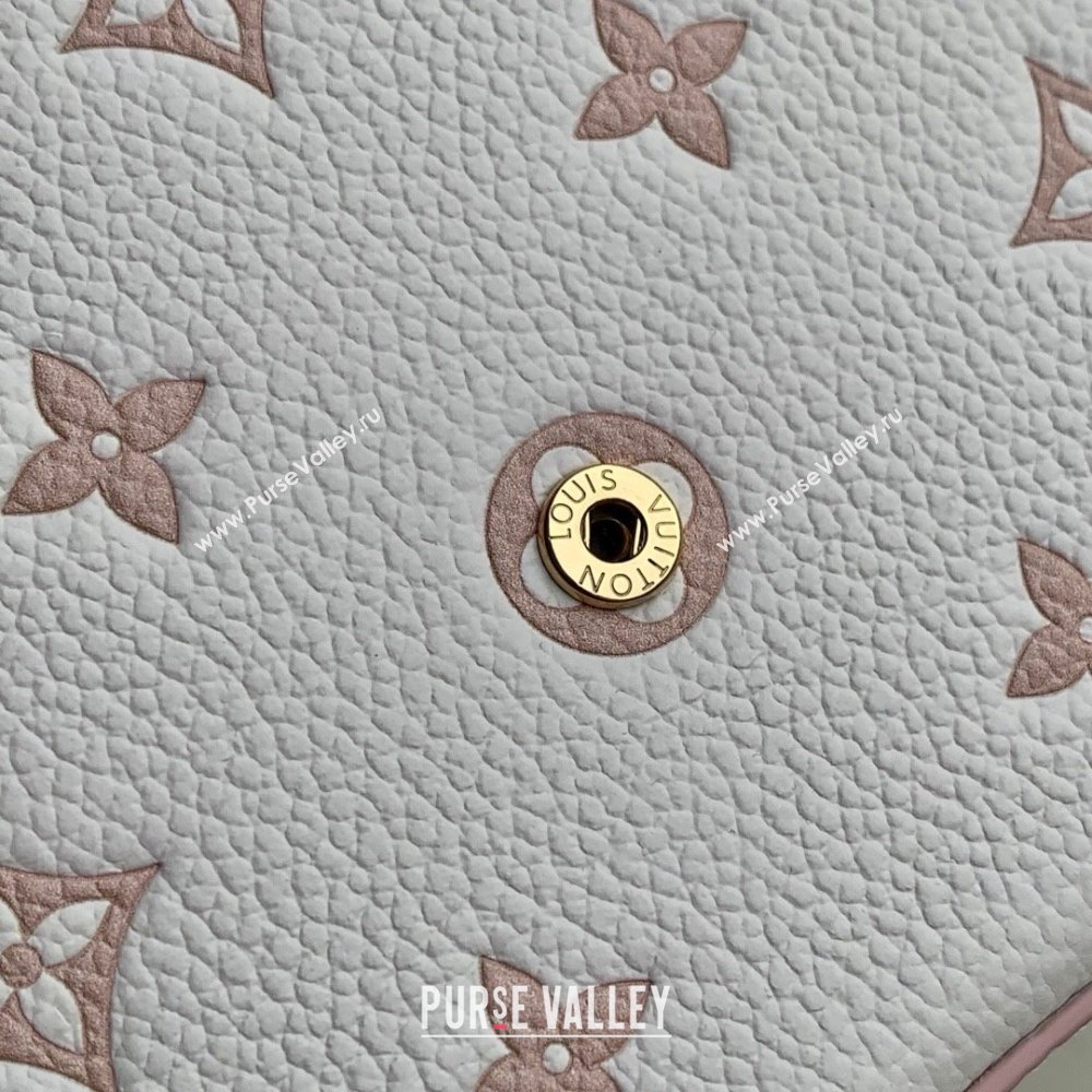 Louis Vuitton Felicie Pochette Bag in Bicolor Eden Embossed Grained Cowhide Leather M14968 2025 (K-25061708)