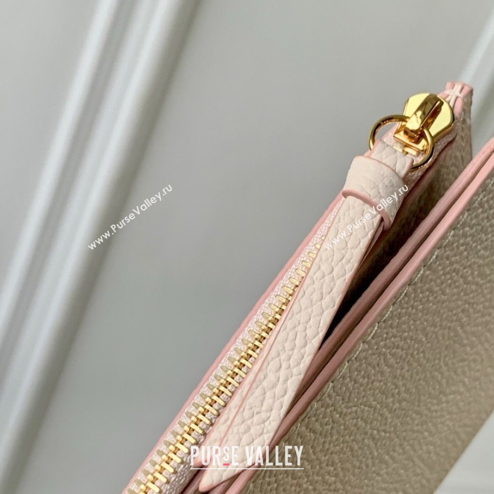 Louis Vuitton Felicie Pochette Bag in Bicolor Eden Embossed Grained Cowhide Leather M14968 2025 (K-25061708)
