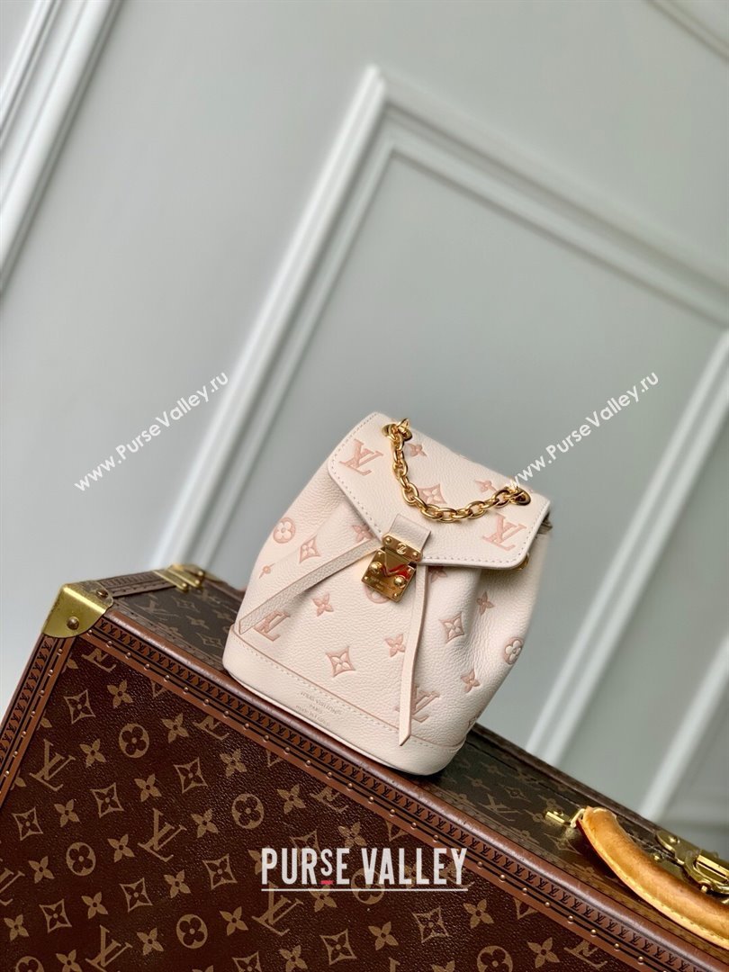 Louis Vuitton Nano Noe Backpack in Bicolor Eden Embossed Grained Cowhide Leather M13656 2025 (K-25061707)