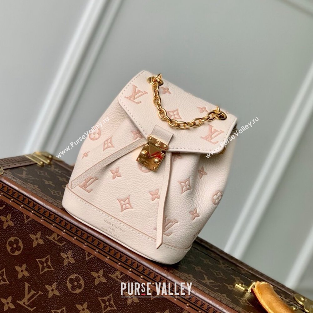 Louis Vuitton Nano Noe Backpack in Bicolor Eden Embossed Grained Cowhide Leather M13656 2025 (K-25061707)