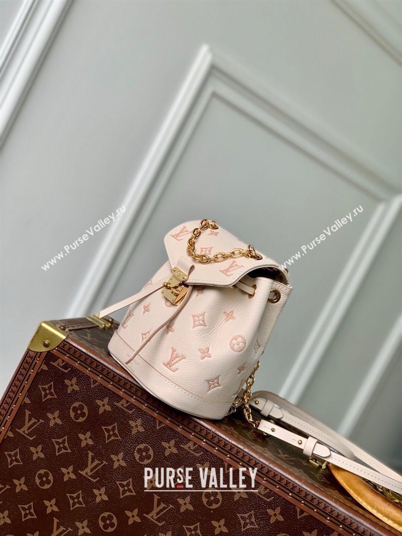 Louis Vuitton Nano Noe Backpack in Bicolor Eden Embossed Grained Cowhide Leather M13656 2025 (K-25061707)