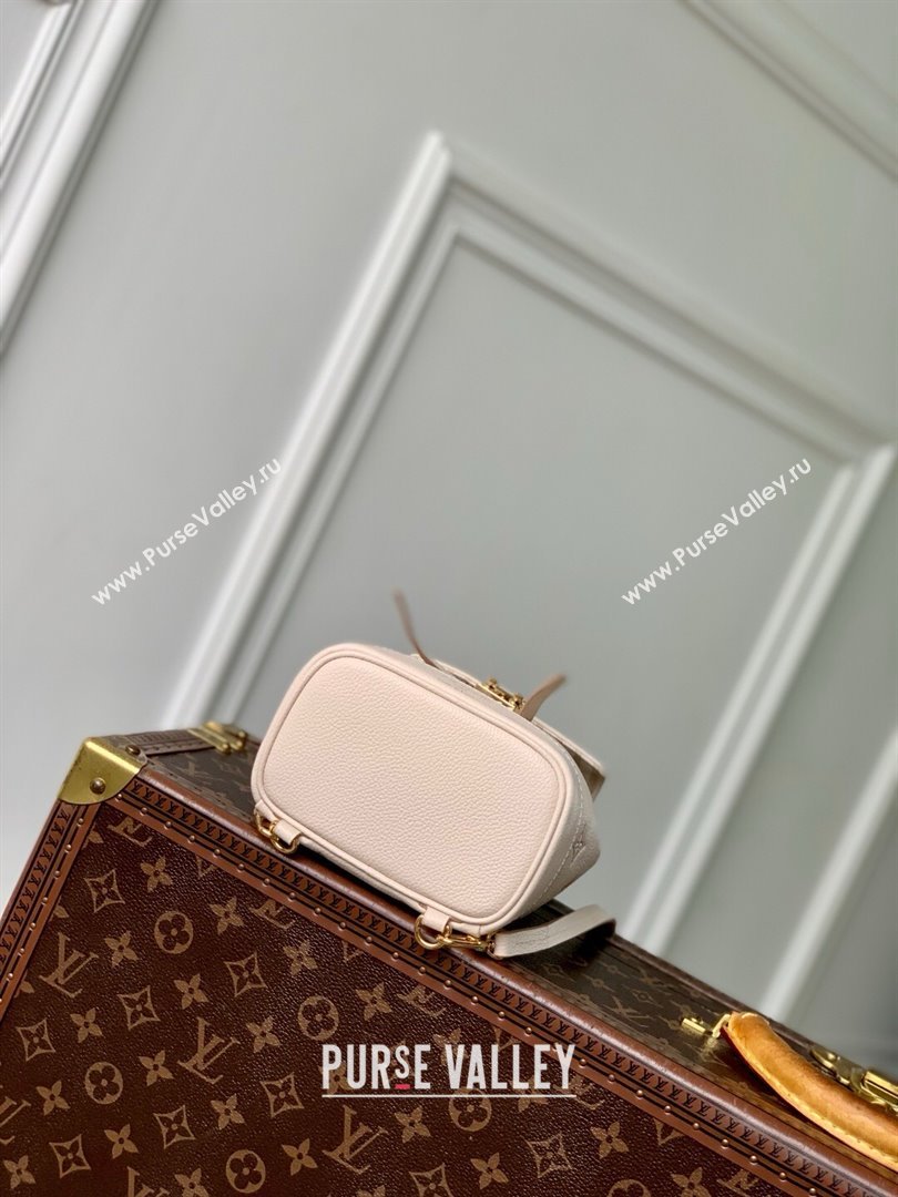 Louis Vuitton Nano Noe Backpack in Bicolor Eden Embossed Grained Cowhide Leather M13656 2025 (K-25061707)