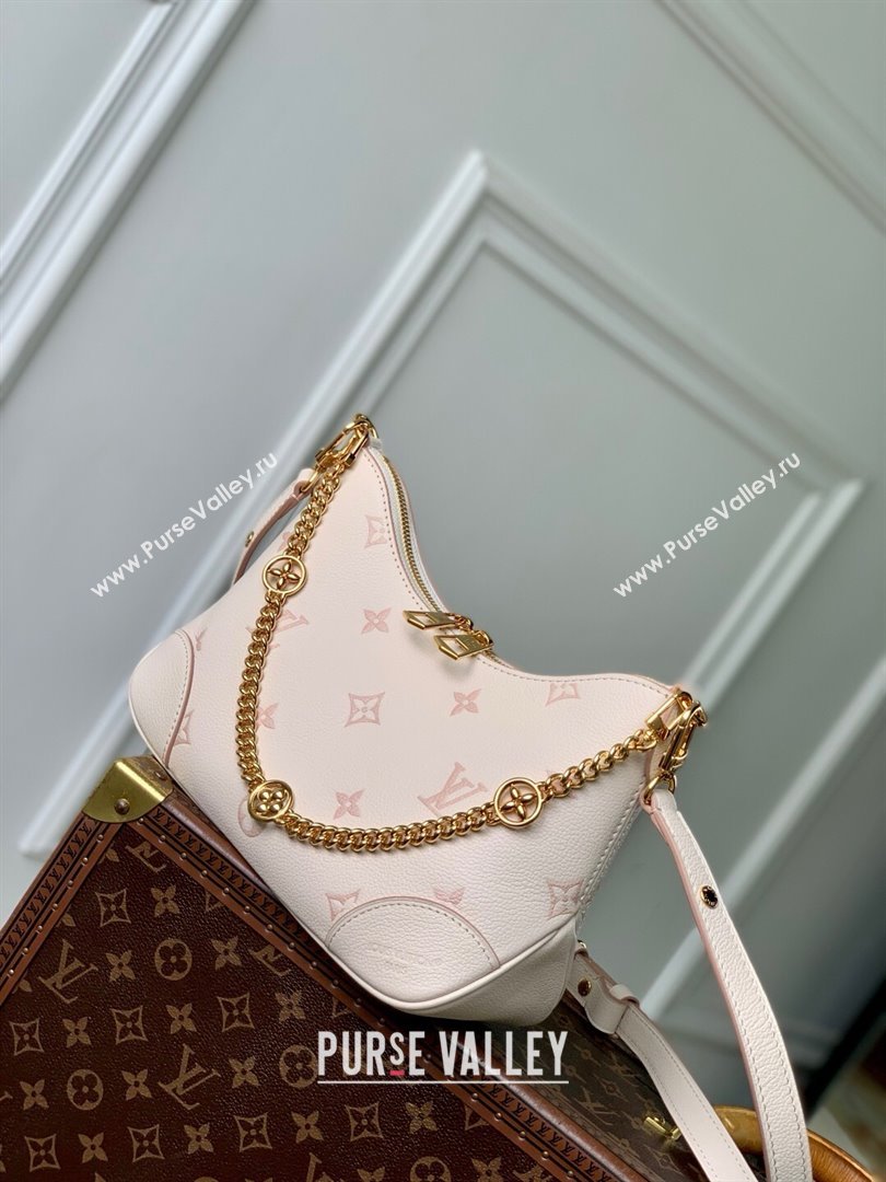Louis Vuitton Boulogne Bag in Eden Debossed Grained Cowhide Leather M14634 2025 (K-25061706)