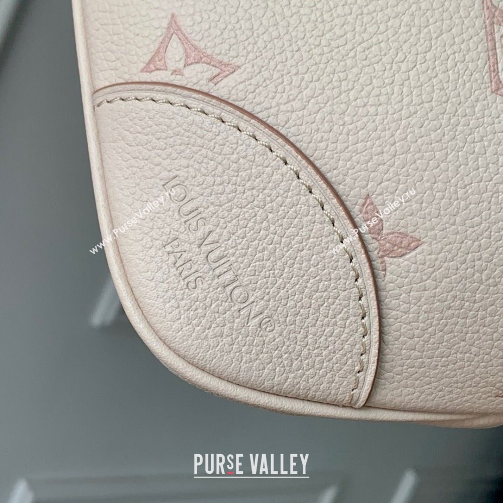 Louis Vuitton Boulogne Bag in Eden Debossed Grained Cowhide Leather M14634 2025 (K-25061706)