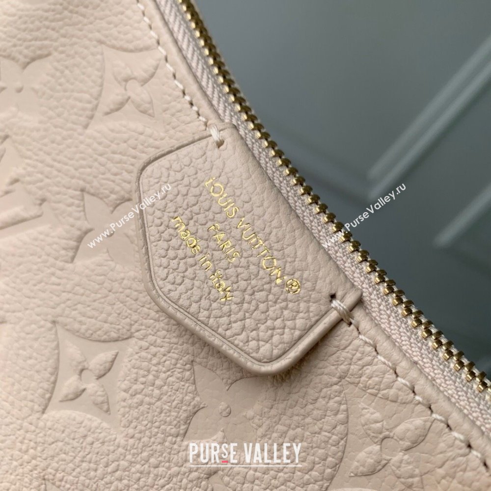 Louis Vuitton Easy Pouch Bag in Sand Embossed Grained Cowhide Leather M14421 2025 (K-24061808)