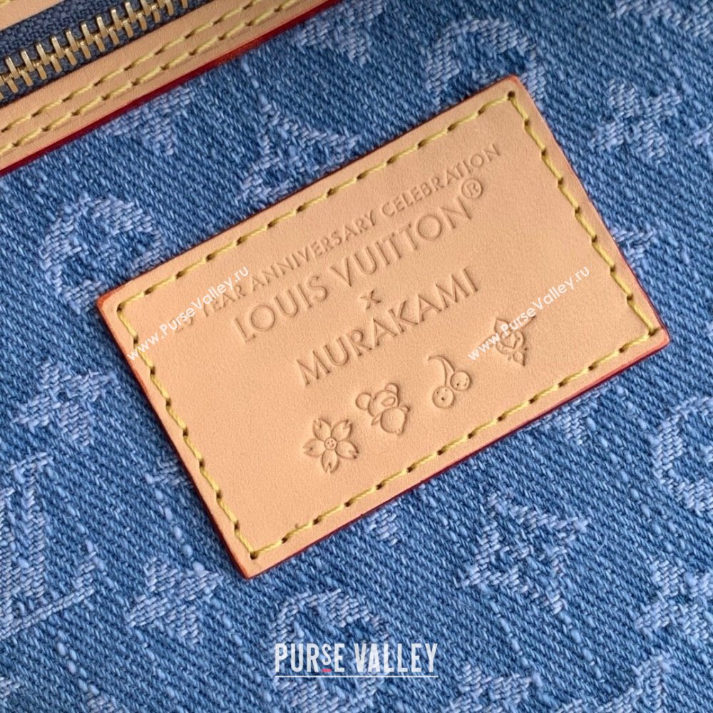 Louis Vuitton LV x TM Speedy Soft Bandouliere 30 Bag in Monogram Cherry Canvas M14238 White 2025 (K-25061408)