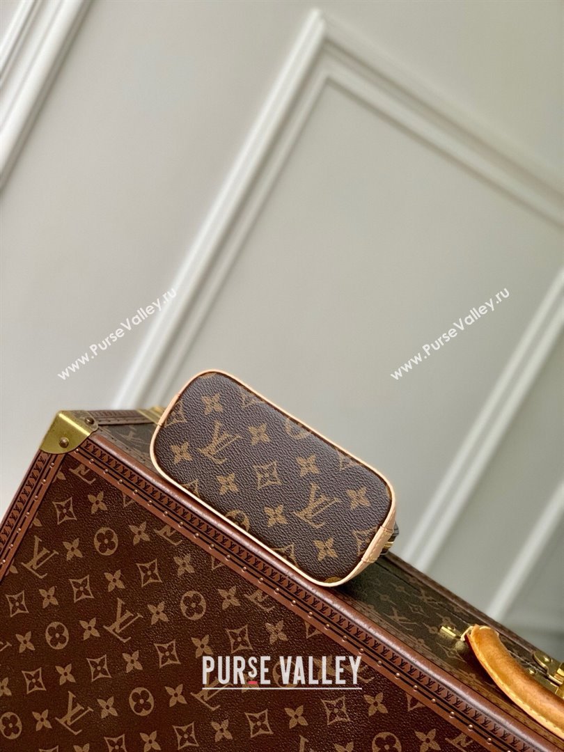 Louis Vuitton LV x TM Nano Alma Bag in Monogram Cherry Canvas M13416 Brown 2025 (K-25061411)