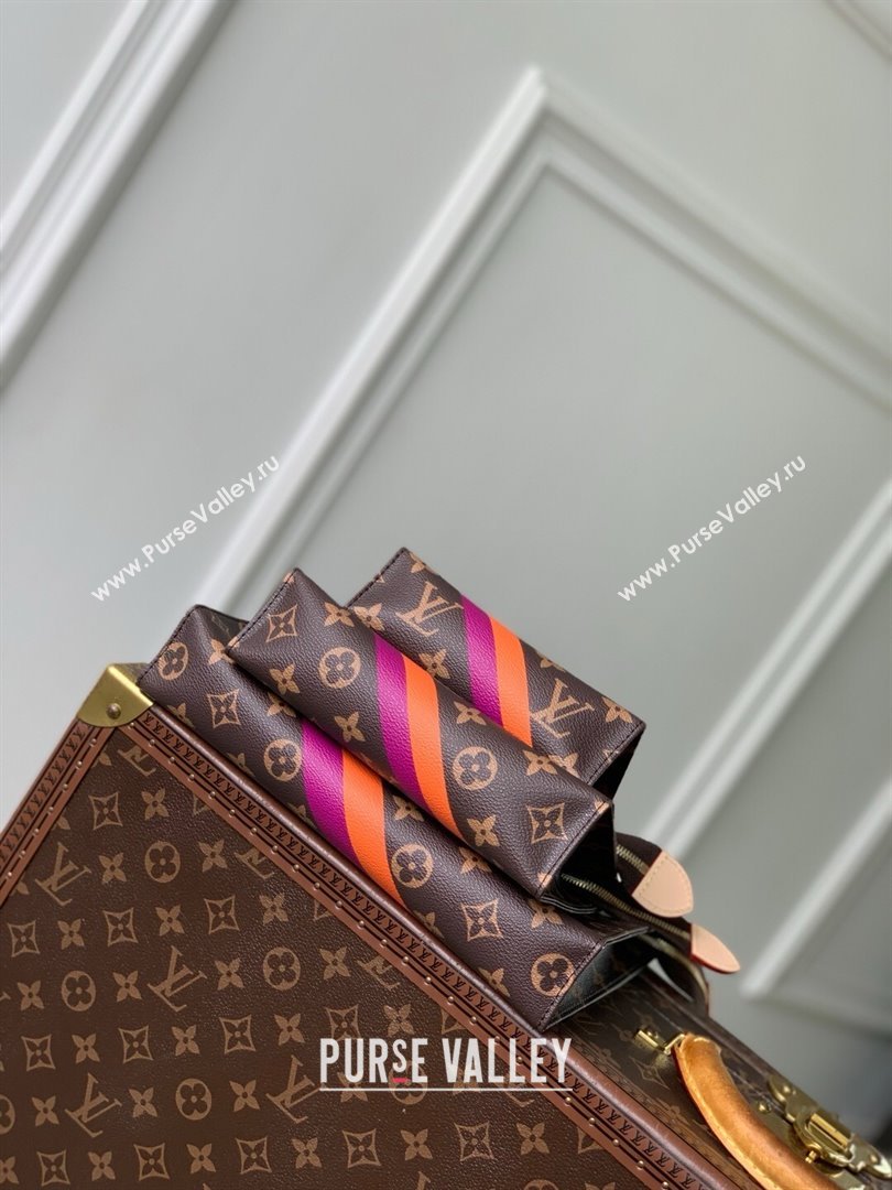 Louis Vuitton Trio Toilet Pouch Mon Monogram Canvas P01952 2025 (K-25061704)