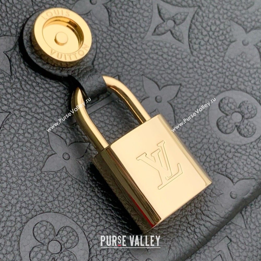 Louis Vuitton Anytime Flap Bag in Black Cowhide Leather M14604 2025 (K-25061701)